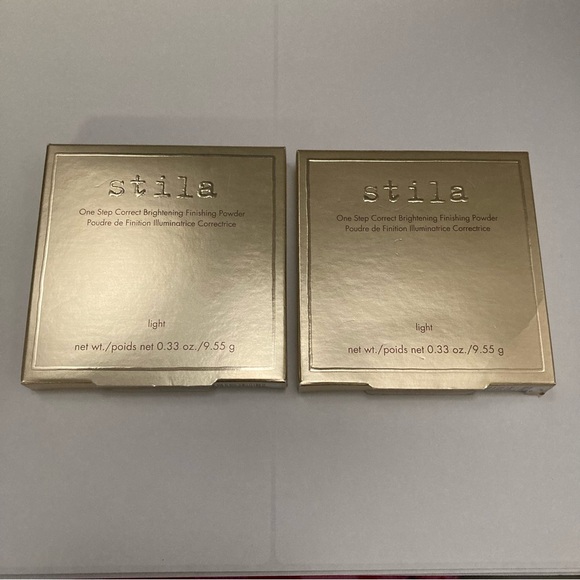 2 x stila one step correct brightening finishing powder